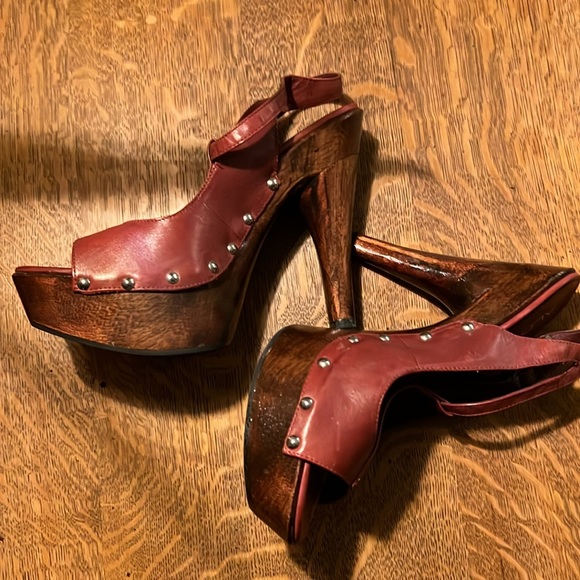 Aldo stacked heel size 38 Higuey - Picture 9 of 11